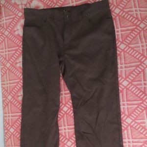 Prana  40X30 Brion II Slim Fit Nylon Blend Pants Hiking Outdoors Brown (41x29.5)
